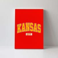 Kansas City Retro Vintage Canvas