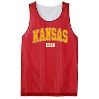 Kansas City Retro Vintage Mesh Reversible Basketball Jersey Tank