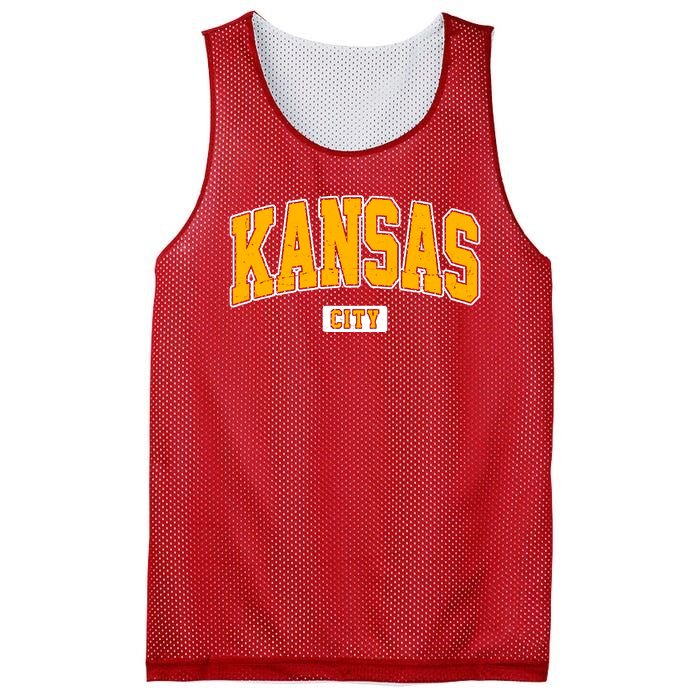 Kansas City Retro Vintage Mesh Reversible Basketball Jersey Tank