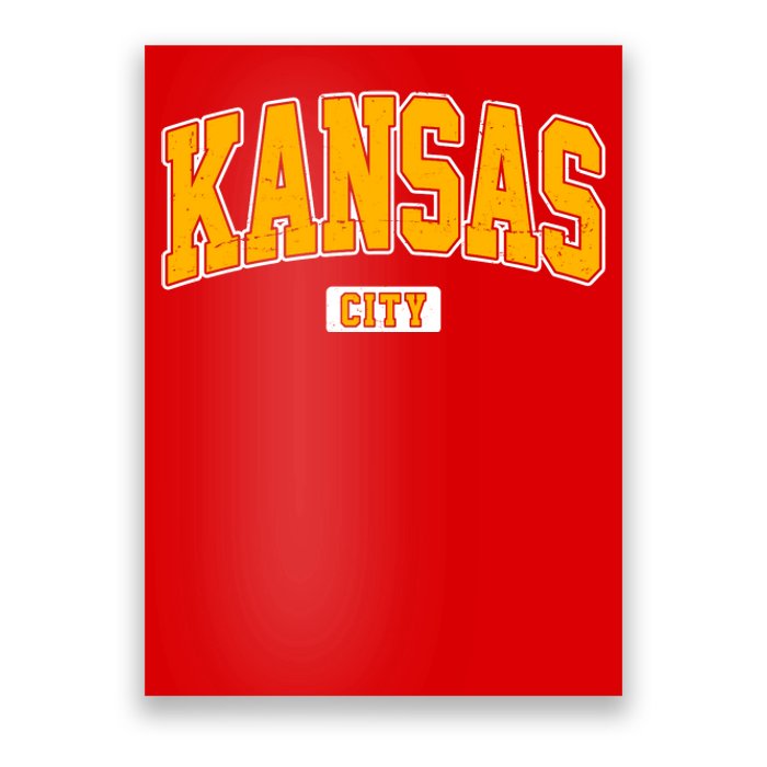 Kansas City Retro Vintage Poster