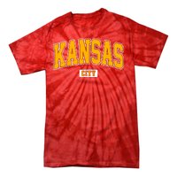 Kansas City Retro Vintage Tie-Dye T-Shirt