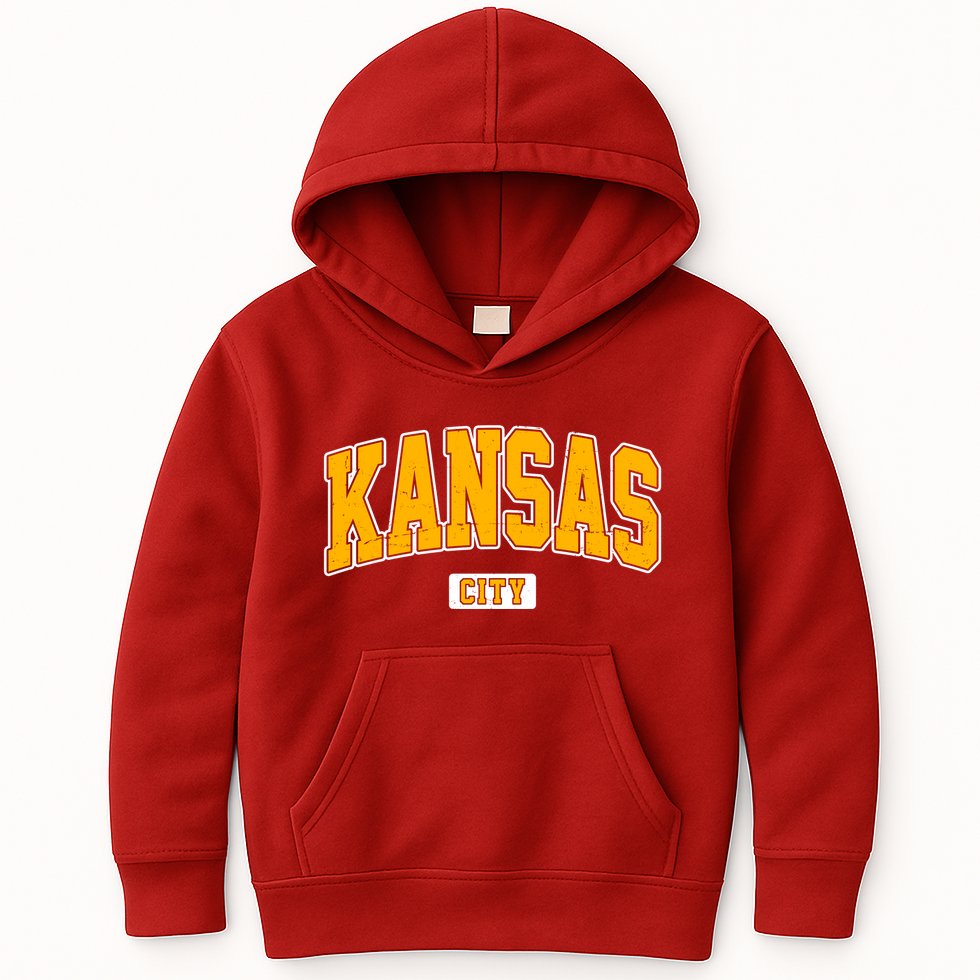 Kansas City Retro Vintage Kids Hoodie