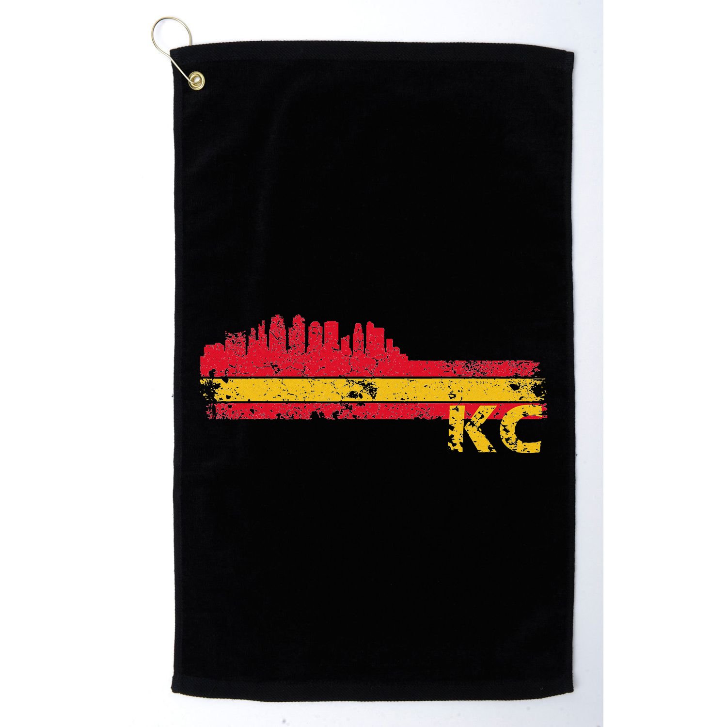Kansas City Retro Vintage Classic Missouri Gift Kc Golf Towel