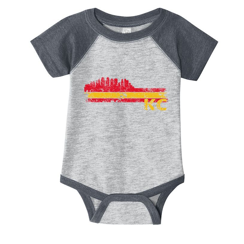 Kansas City Retro Vintage Classic Missouri Gift Kc Infant Baby Jersey Bodysuit
