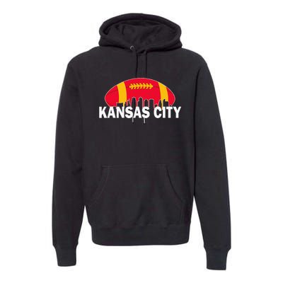 Kansas City Retro Vintage Classic Missouri Gift Kc Premium Hoodie