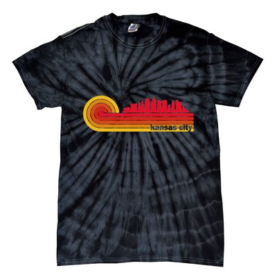 Kansas City Retro Vintage Classic Missouri Gift Kc Tie-Dye T-Shirt