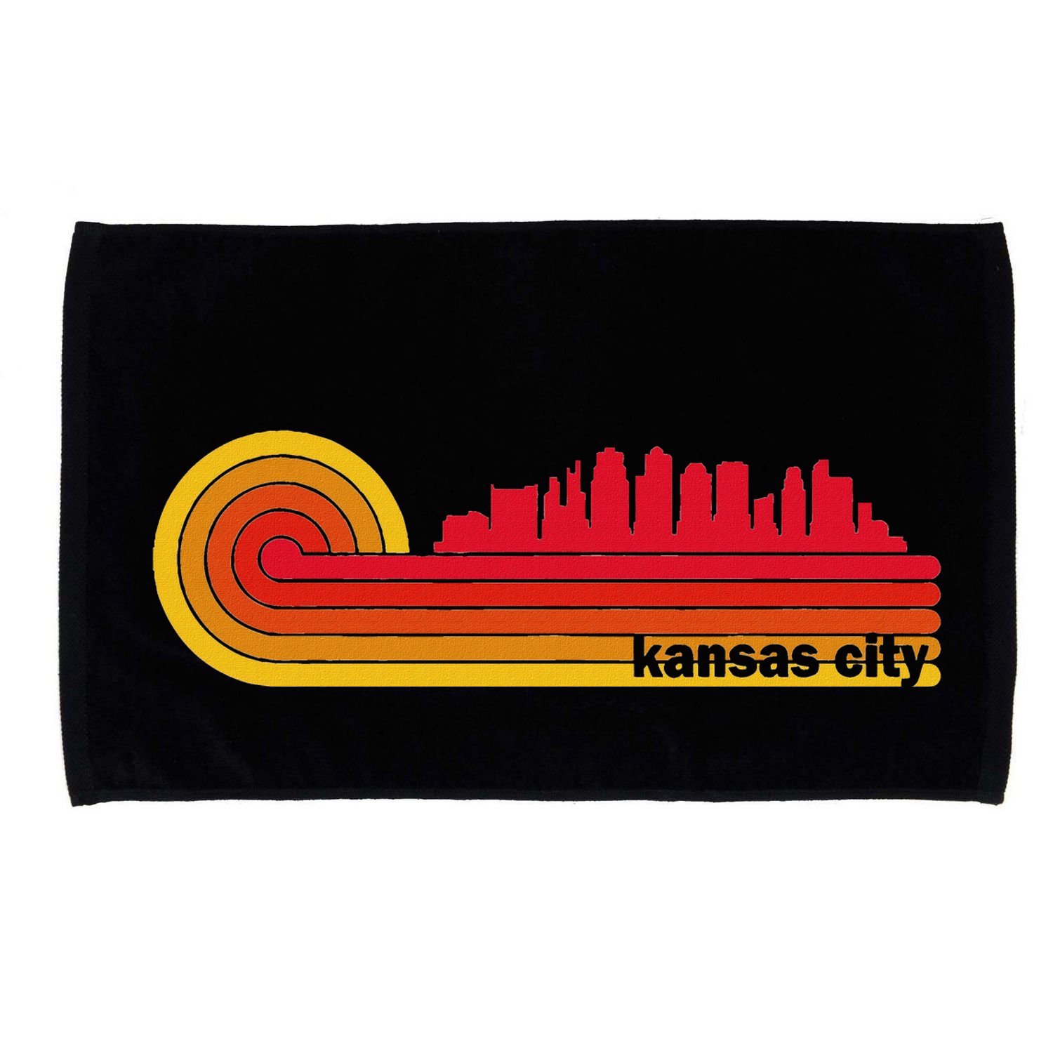 Kansas City Retro Vintage Classic Missouri Gift Kc Microfiber Hand Towel