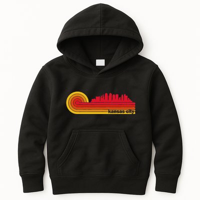 Kansas City Retro Vintage Classic Missouri Gift Kc Kids Hoodie