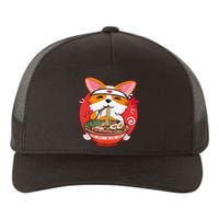 Kawaii Corgi Ra Cute Japanese Manga Anime for Dog Lovers Yupoong Adult 5-Panel Trucker Hat