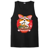 Kawaii Corgi Ra Cute Japanese Manga Anime for Dog Lovers PosiCharge Competitor Tank