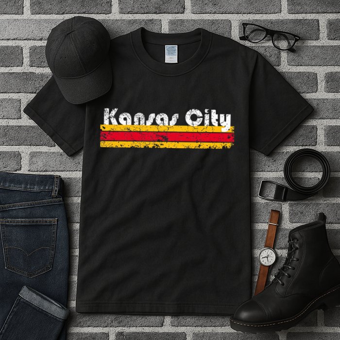 Kansas City Retro Vintage Classic Missouri Gift Kc Tall T-Shirt