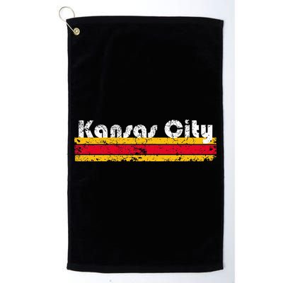 Kansas City Retro Vintage Classic Missouri Gift Kc Golf Towel