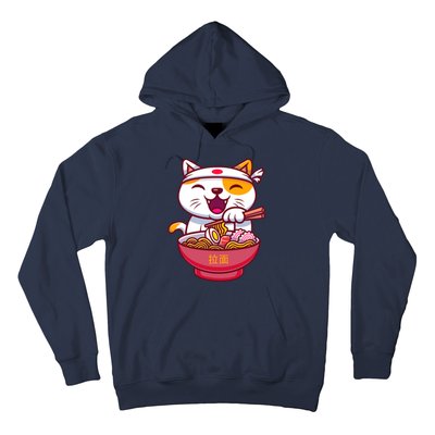 Kawaki Cat Ramen Anime Cartoon Hoodie