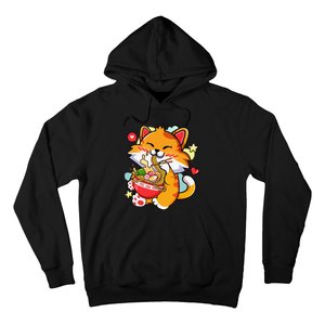 Kawaii Cat Ra Anime Japanese Food Girls Teenager Hoodie