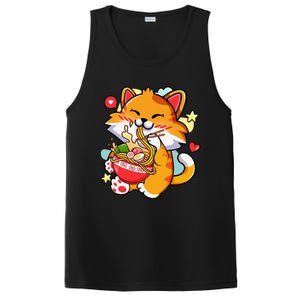 Kawaii Cat Ra Anime Japanese Food Girls Teenager PosiCharge Competitor Tank