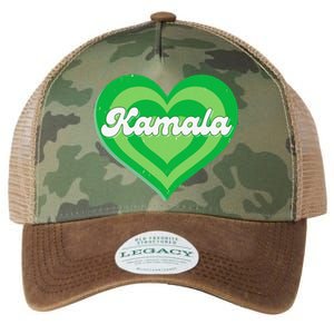 Khive Cool Retro Kamala Lime Green Legacy Tie Dye Trucker Hat