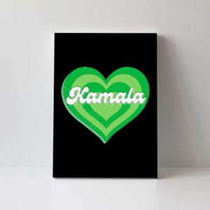 Khive Cool Retro Kamala Lime Green Canvas