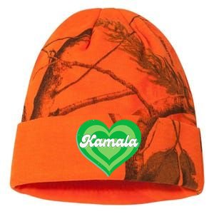 Khive Cool Retro Kamala Lime Green Kati Licensed 12" Camo Beanie