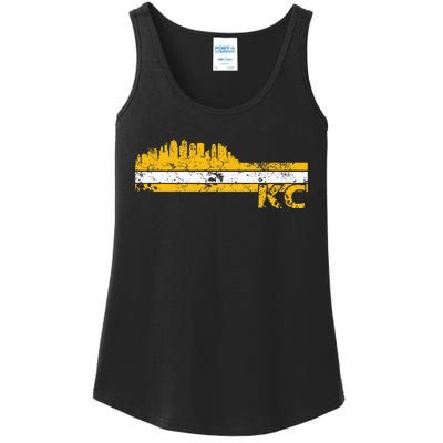 Kansas City Retro Vintage Classic Missouri Ladies Essential Tank