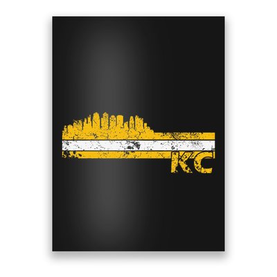 Kansas City Retro Vintage Classic Missouri Gift Kc Poster