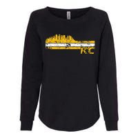 Kansas City Retro Vintage Classic Missouri Gift Kc Womens California Wash Sweatshirt