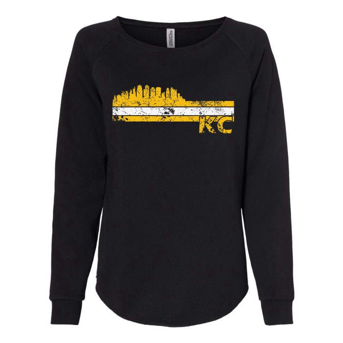 Kansas City Retro Vintage Classic Missouri Gift Kc Womens California Wash Sweatshirt