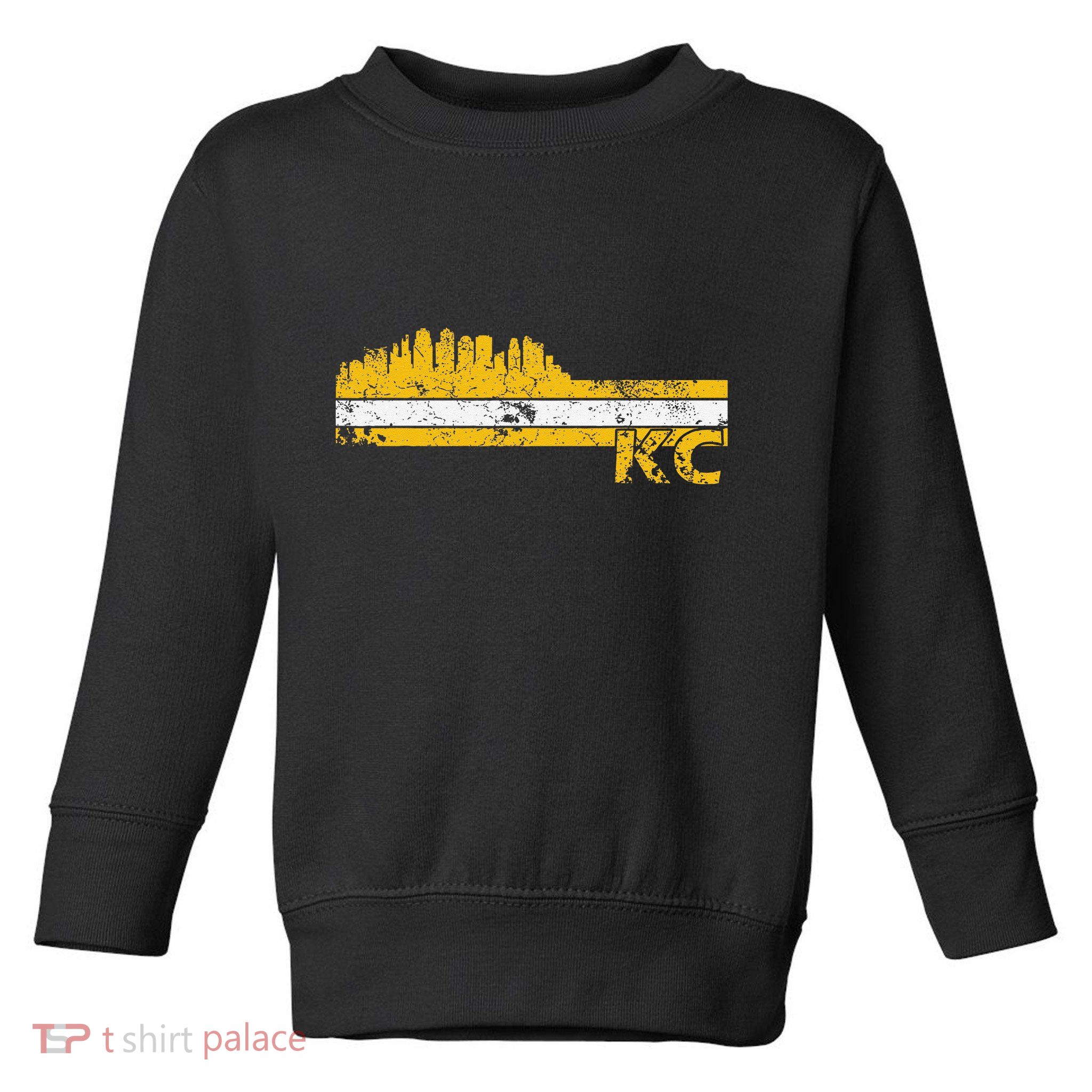 Kansas City Retro Vintage Classic Missouri Gift Kc Toddler Sweatshirt