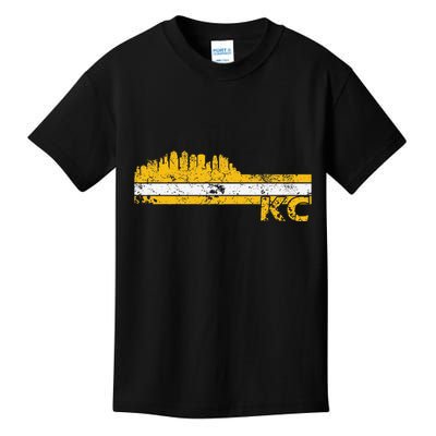 Kansas City Retro Vintage Classic Missouri Gift Kc Kids T-Shirt