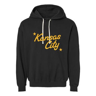 Kansas City Retro Apparel Kc Garment-Dyed Fleece Hoodie