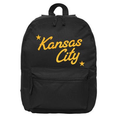 Kansas City Retro Apparel Kc 16 in Basic Backpack