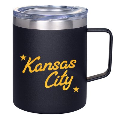 Kansas City Retro Apparel Kc 12oz Stainless Steel Coffee Mug