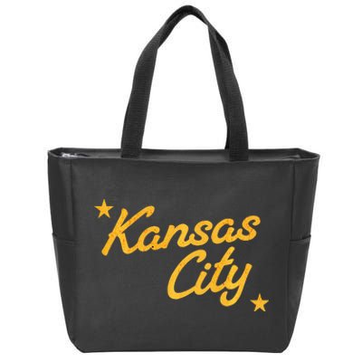 Kansas City Retro Apparel Kc Zip Tote Bag