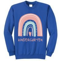 Kindergarten Cute Rainbow Kindergarten Teacher Appreciation Gift Sweatshirt