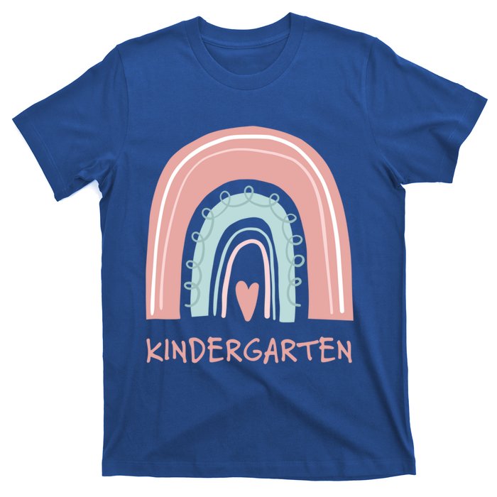 Kindergarten Cute Rainbow Kindergarten Teacher Appreciation Gift T-Shirt