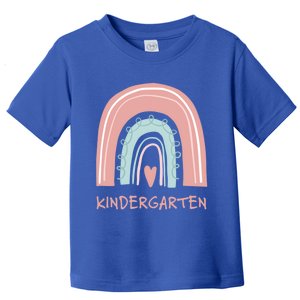 Kindergarten Cute Rainbow Kindergarten Teacher Appreciation Gift Toddler T-Shirt