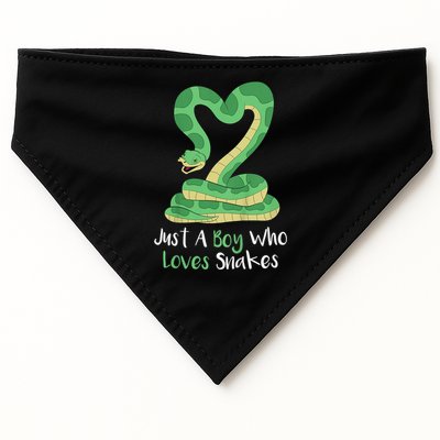 Kids Cute Snake | Boa Constrictor USA-Made Doggie Bandana