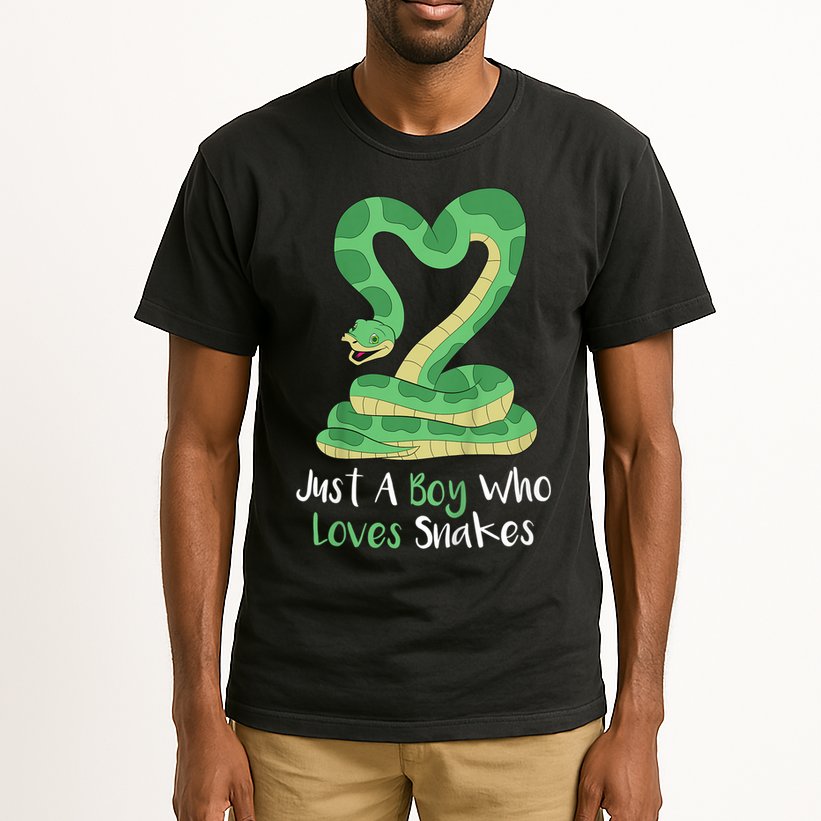 Kids Cute Snake | Boa Constrictor Tall T-Shirt