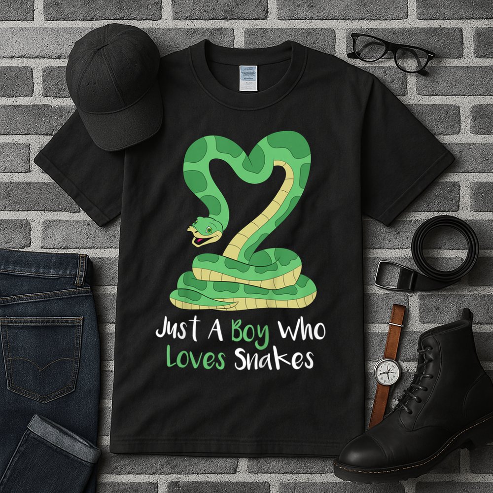 Kids Cute Snake | Boa Constrictor Tall T-Shirt