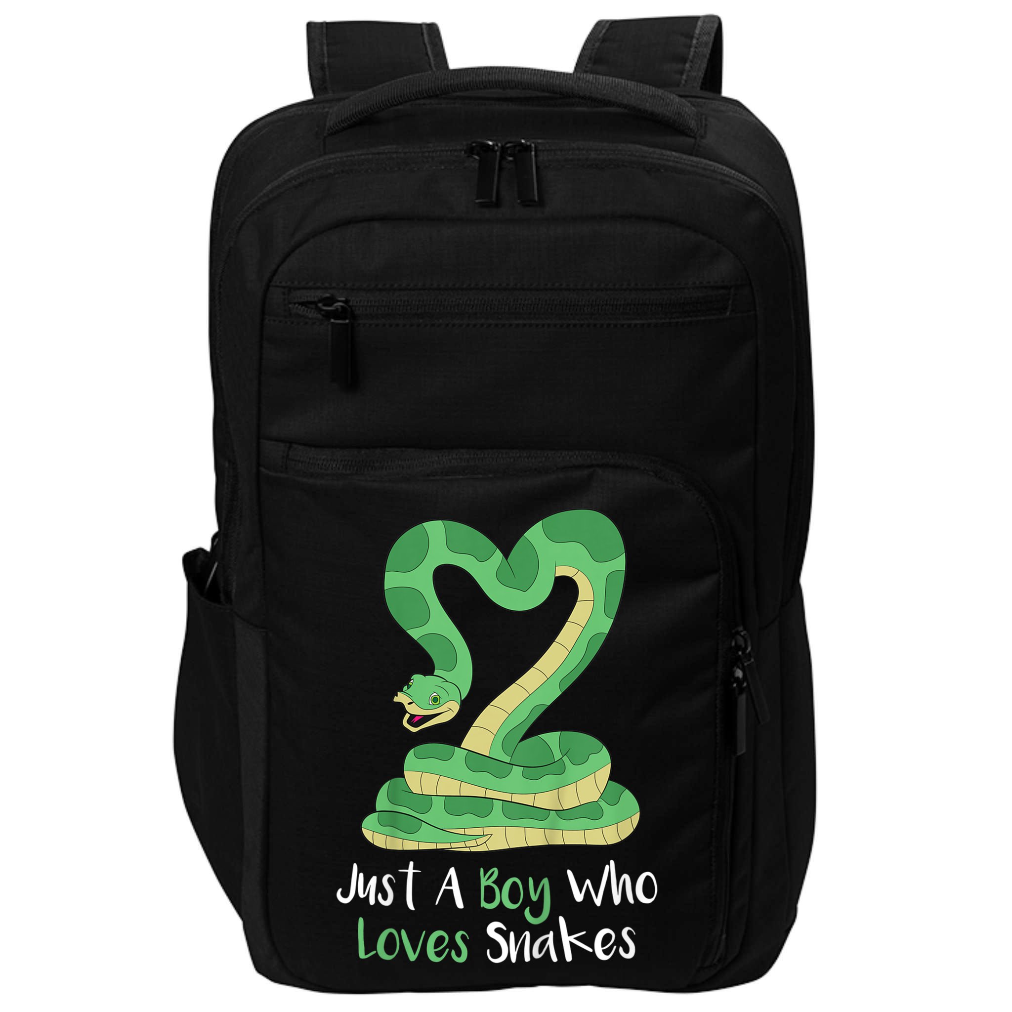 Kids Cute Snake | Boa Constrictor Impact Tech Backpack