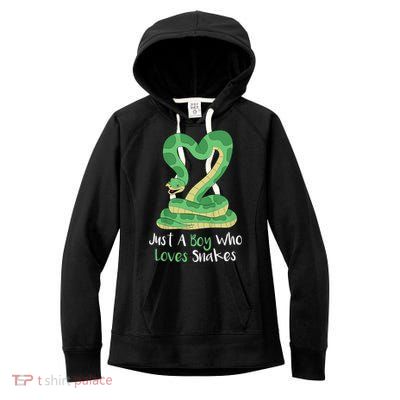 Kids Cute Snake | Boa Constrictor Women's Fleece Hoodie