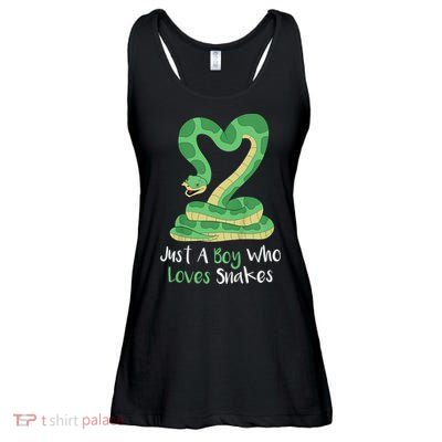 Kids Cute Snake | Boa Constrictor Ladies Essential Flowy Tank