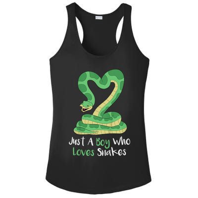 Kids Cute Snake | Boa Constrictor Ladies PosiCharge Competitor Racerback Tank