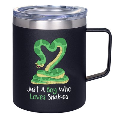 Kids Cute Snake | Boa Constrictor 12oz Stainless Steel Coffee Mug