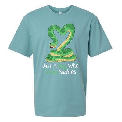 Kids Cute Snake | Boa Constrictor Sueded Cloud Jersey T-Shirt