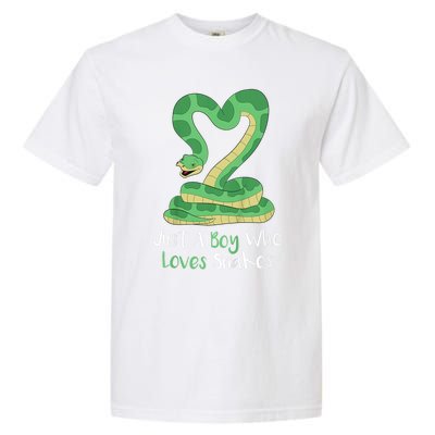 Kids Cute Snake | Boa Constrictor Garment-Dyed Heavyweight T-Shirt