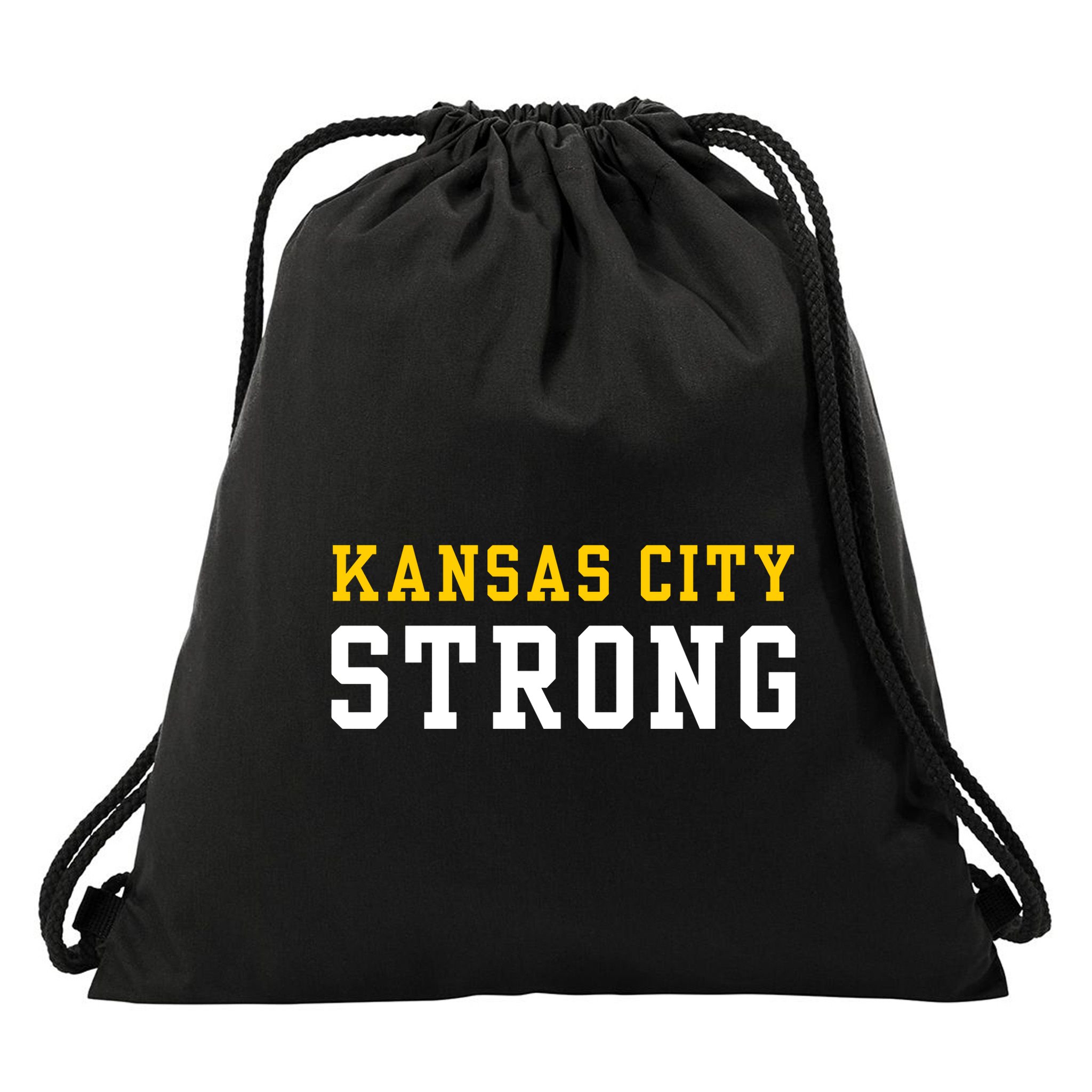 Kansas City Strong Drawstring Bag