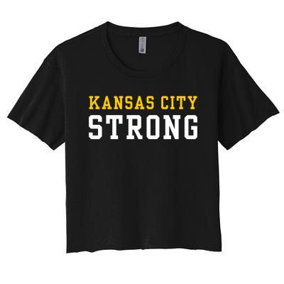 Kansas City Strong Women's Crop Top Tee