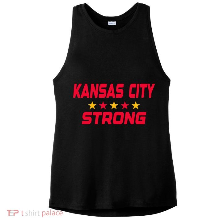 Kansas City Strong Ladies PosiCharge Tri-Blend Wicking Tank