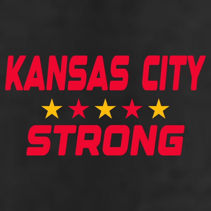 Kansas City Strong 7 Panel Mesh Trucker Snapback Hat