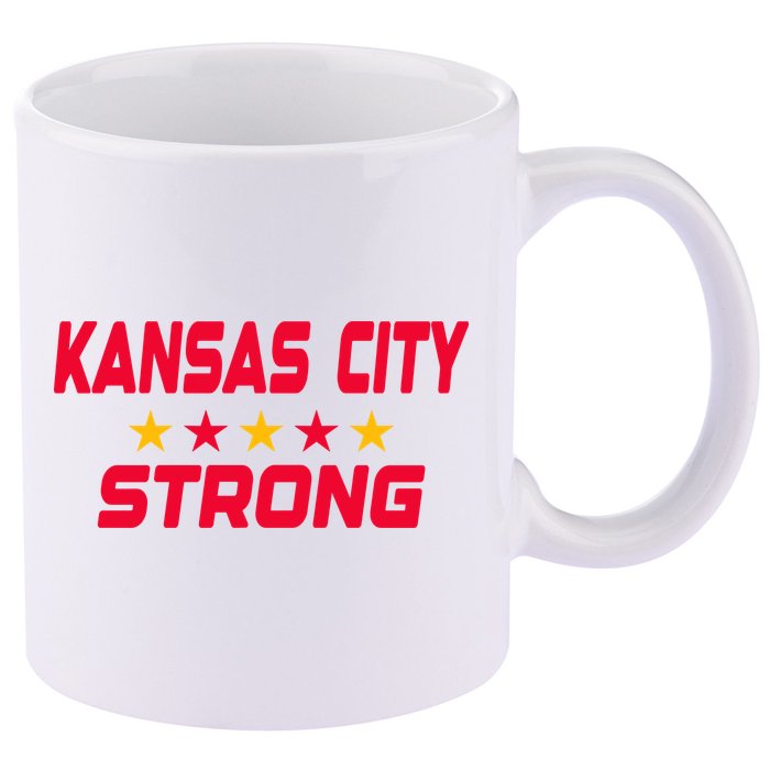 Kansas City Strong 11oz C Handle Ceramic Mug